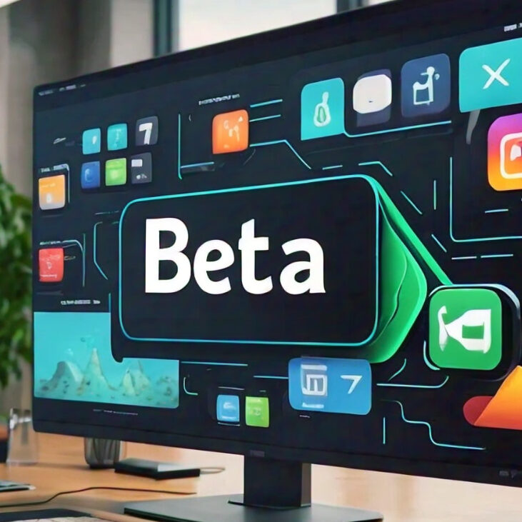 What does beta mean about apps