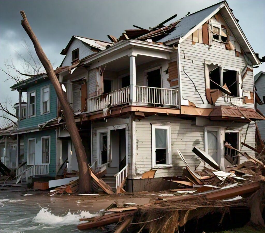 Hurricanes Affecting Houses