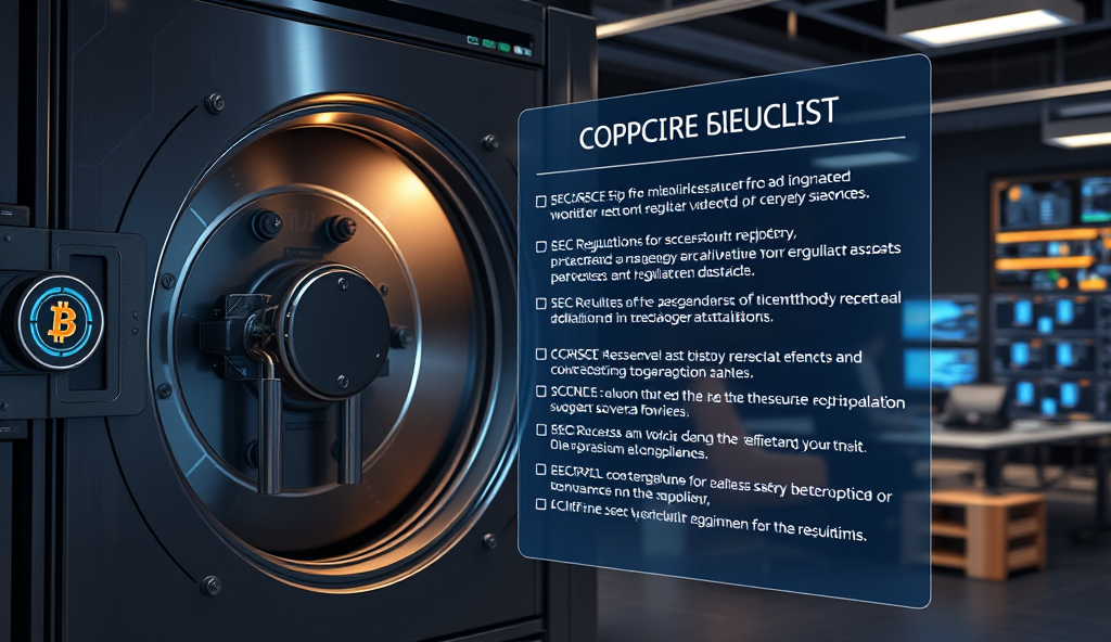 Featured Image for Sec Crypto Custody Strategy: Essential Compliance Checklist