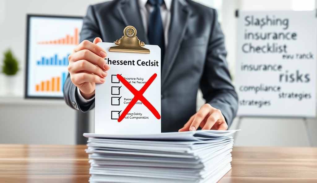Featured Image for Slashing Insurance Risks: Essential Compliance Checklist