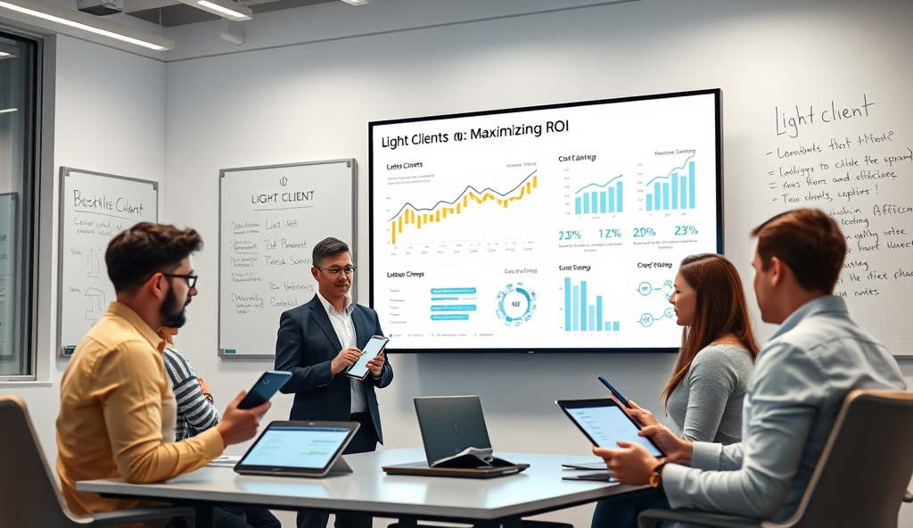 Featured Image for Light Clients Case Study: Maximizing ROI