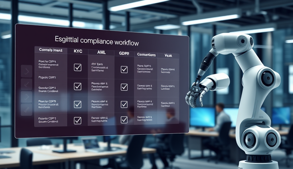 Featured Image for Regtech Automation Workflow: Essential Compliance Checklist