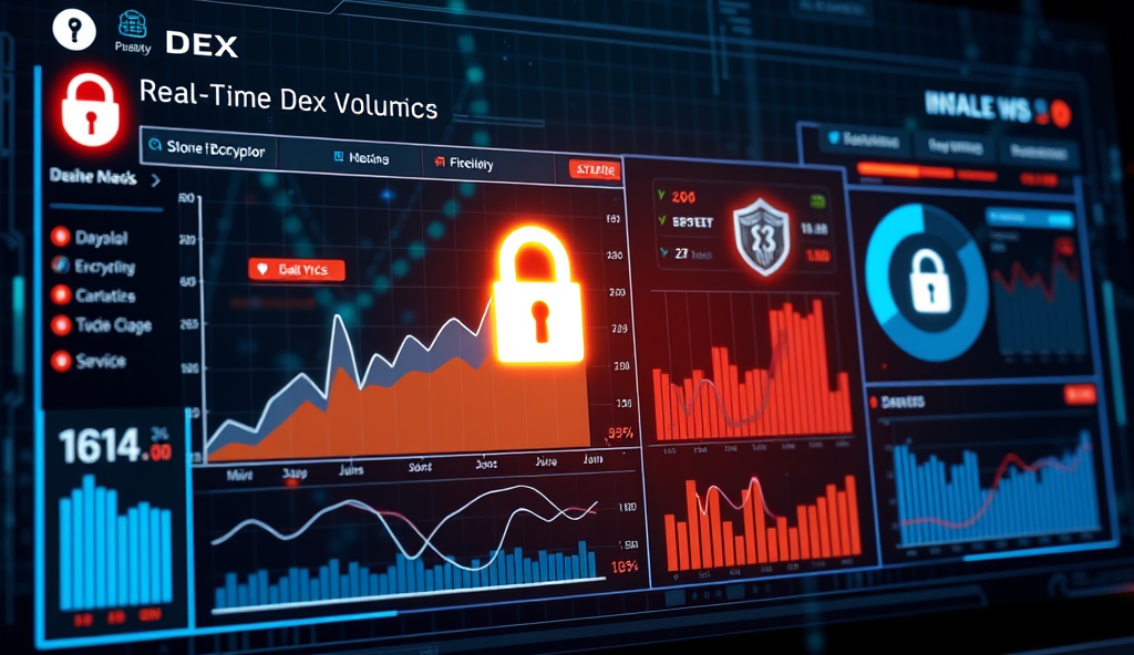 Introduction to the importance of secure DEX volume dashboards for crypto traders