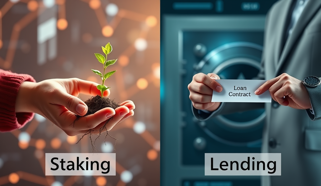 Introduction to Staking vs Lending Opportunities in Cryptocurrency