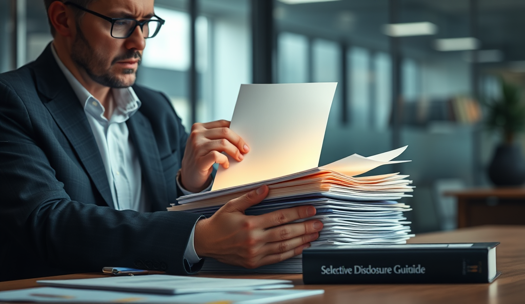 Introduction to Selective Disclosure for Legal Professionals